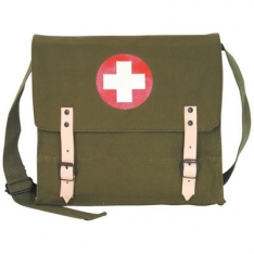German Medic Bag - Olive Drab