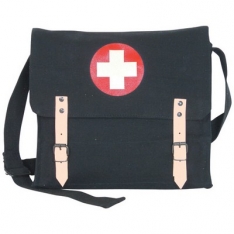 German Medic Bag - Black