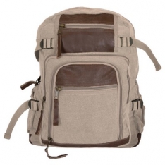 Retro Londoner Commuter Daypack - Khaki