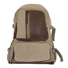 Retro Vintage Airman's Rucksack - Khaki