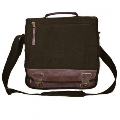 Classic Euro-Style Messenger Bag - Vintage Brown