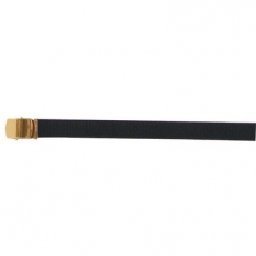 Web Belt 44&quot; Roller - Brass Plated Black