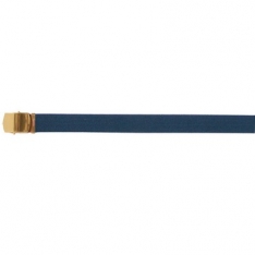 Web Belt 44&quot; Roller - Brass Plated Navy