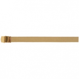 Web Belt 44&quot; Roller - Brass Plated Khaki