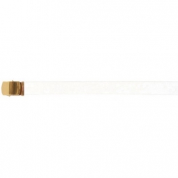 Web Belt 44&quot; Roller - Brass Plated White