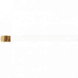 Web Belt 44&quot; Roller - Brass Plated White