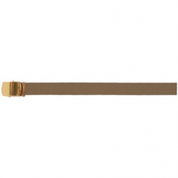 Web Belt 44&quot; Roller - Brass Plated Brown