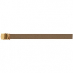 Web Belt 44&quot; Roller - Brass Plated Brown