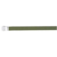 Web Belt 44&quot;/Roller - Nickel/Olive Drab