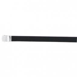 Web Belt 44&quot;/Roller - Nickel/Black