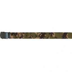 Web Belt 44&quot; Roller - Black/Digital Woodland