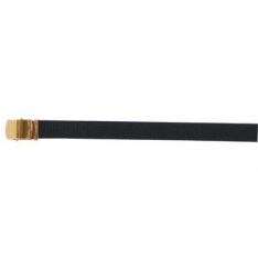 Web Belt 54&quot; Roller - Brass Plated - Black