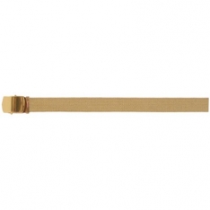 Web Belt 54&quot; Roller - Brass Plated - Khaki