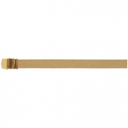 Web Belt 54&quot; Roller - Brass Plated - Khaki