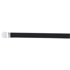 Web Belt 54" Roller - Nickel/Black