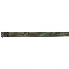 Web Belt 54" Roller - Woodland Camo