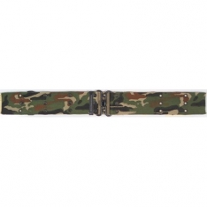 Cotton Pistol Belt - Woodland Camo