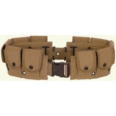 10-Pocket Cartridge Belt - Khaki