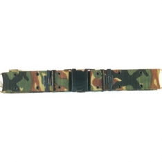 Nylon Pistol Belt - Quick Release Buckle - Woodland Camo