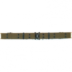 Nylon Mini Pistol Belt - Metal Buckle - Olive Drab