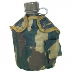 1 Qt Canteen Cover - Woodland Camo