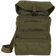 Trifold Medical Bag & First Aid Kit - Olive Drab w/Contents