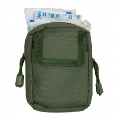 Small Modular 1st Aid Pouch With Contents - Olive Drab