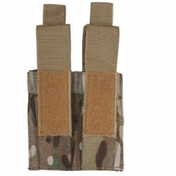 Pistol Quick Deploy Dual Mag Pouch - Multicam