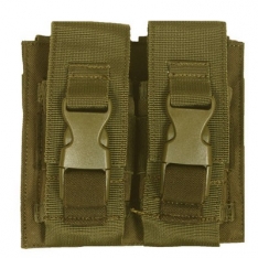 Flash Bang Pouch - Double - Coyote