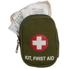 Soldier Individual First Aid Kit - Olive Drab