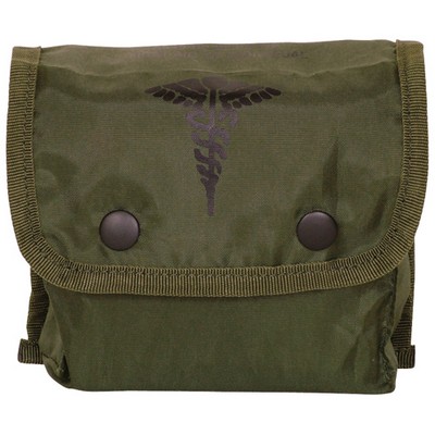 Soldier Individual First Aid Kit - GI Isuue - Olive Drab - Pouch Only ...
