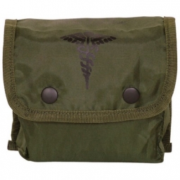 Soldier Individual First Aid Kit - GI Isuue - Olive Drab - Pouch Only