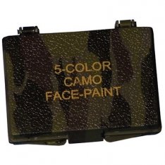 5-Color Import Camouflage Compac Face Paint