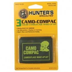 Camouflage Compac Face Paint - Light Green/Flat Black/Mud