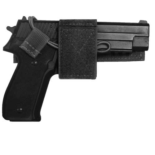 Universal Hook & Loop Holster Black Army Navy Shop