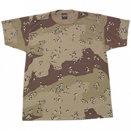 Short Sleeve T-Shirt - 6-Color Desert Camo