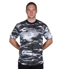 Short Sleeve T-Shirt - Urban Camo 3X