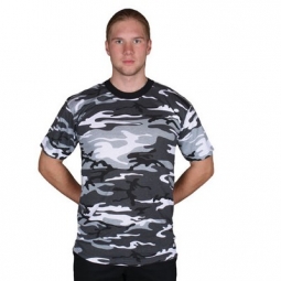 Short Sleeve T-Shirt - Urban Camo 2X