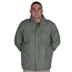 Retro M65 Field Jacket with Liner - Olive Drab 3X