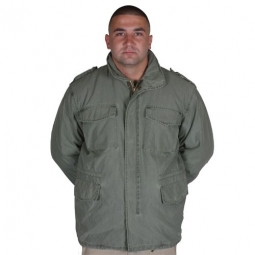 Retro M65 Field Jacket with Liner - Olive Drab 3X