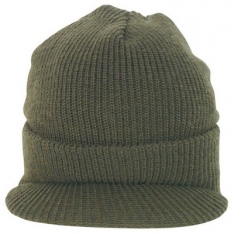 GI Wool Jeep Cap - Olive Drab