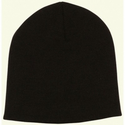 Beanie Knit Cap - Black