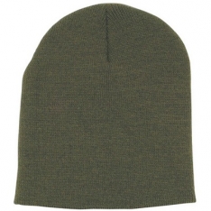 Beanie Knit Cap - Foliage Green