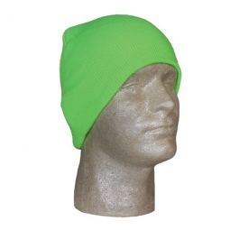 Beanie Knit Cap - Flourescent Green