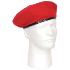 Military Beret - Red