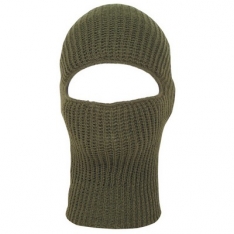 One Hole Face Mask - Olive Drab