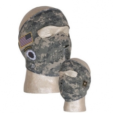Neoprene Thermal Face Mask - Army Uniform