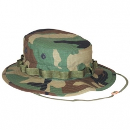 Boonie Hat - Woodland Camo Ripstop