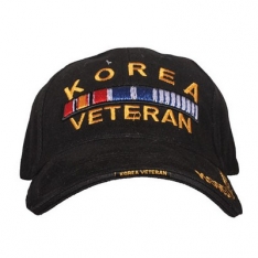 Embroidered Ball Cap - Korea Veteran