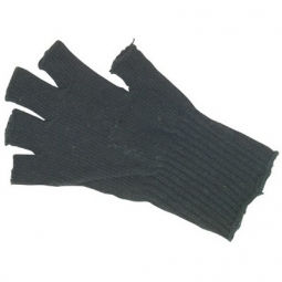 GI Fingerless Gloves - Black
